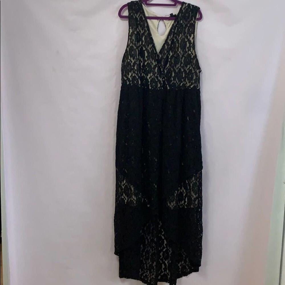 TORRID LACE MAXI‎ HIGH LOW DRESS SIZE 3